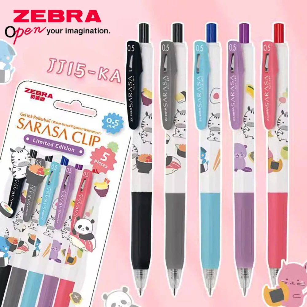 5pcs Japan ZEBRA Color Gel Pen - đánh giá và giá Zebra Pen Mildliner