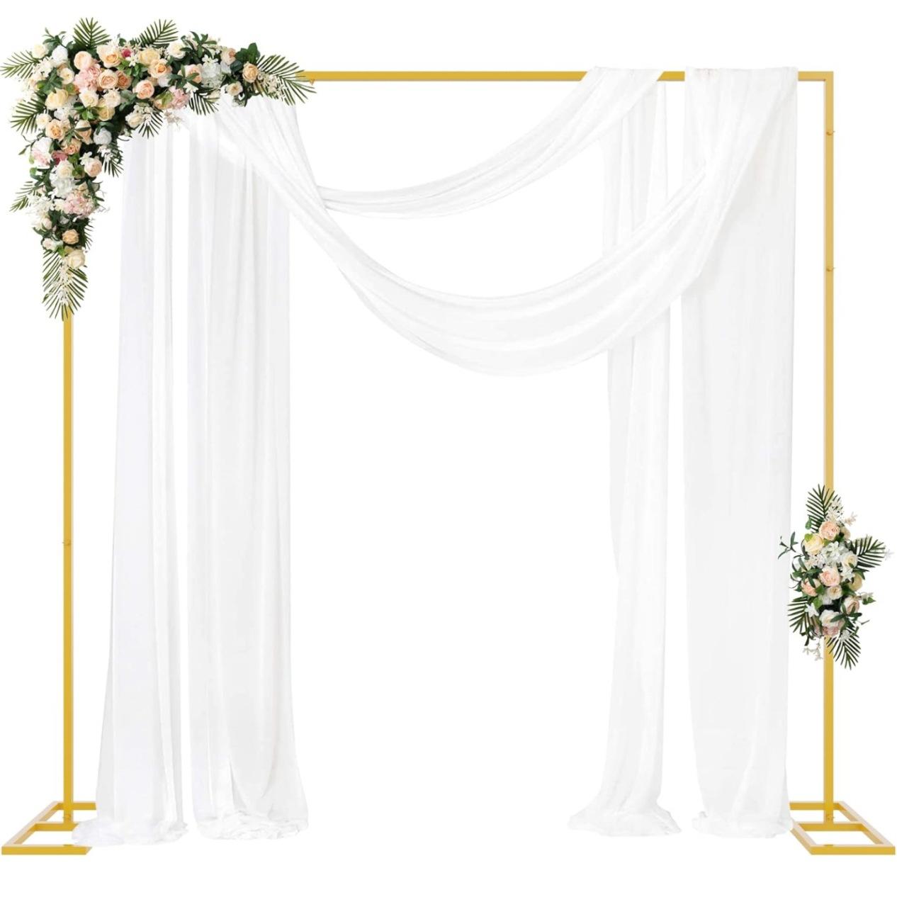 Gold Metal Square Backdrop Sta - đánh giá và giá Metal Photo Panel