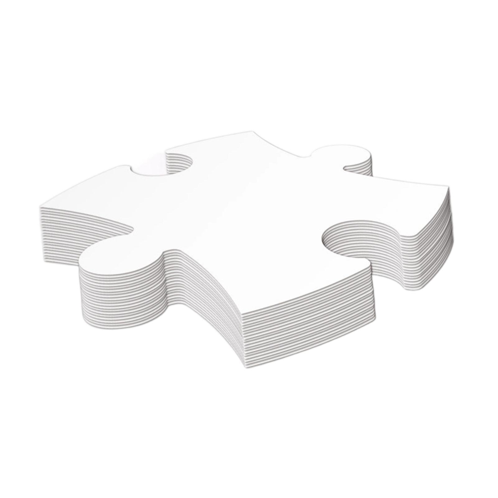 30x Blank Jigsaw Puzzles White - đánh giá và giá Puzzle Blank White