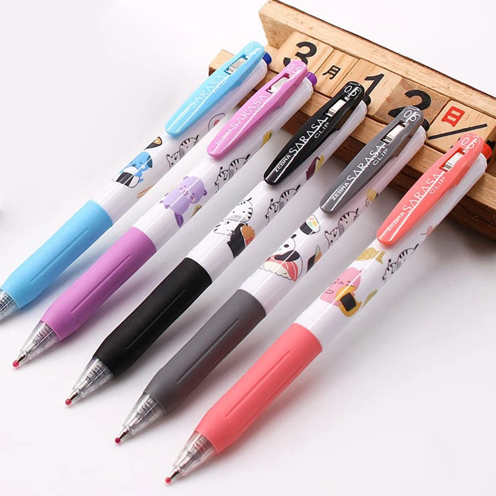 5pcs Japan ZEBRA Color Gel Pen - đánh giá và giá Zebra Pen Mildliner