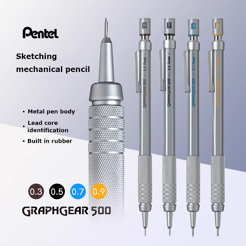 Bút chì kim loại Pentel Graph  - đánh giá và giá Pentel Pen Energel