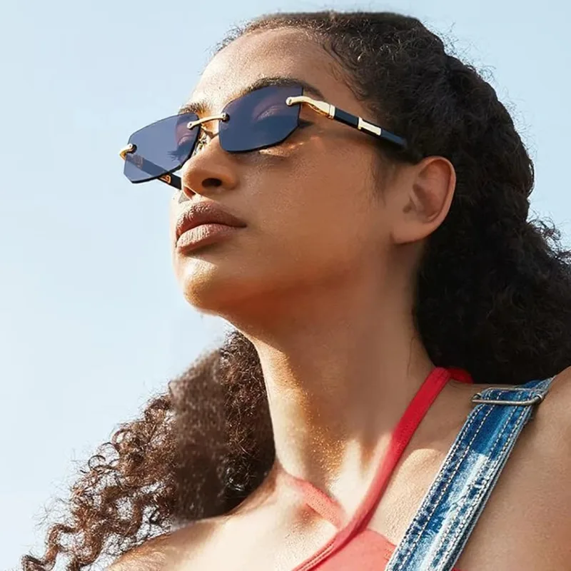 Fashion Punk Square Sunglasses - đánh giá và giá Metal Photo Panel