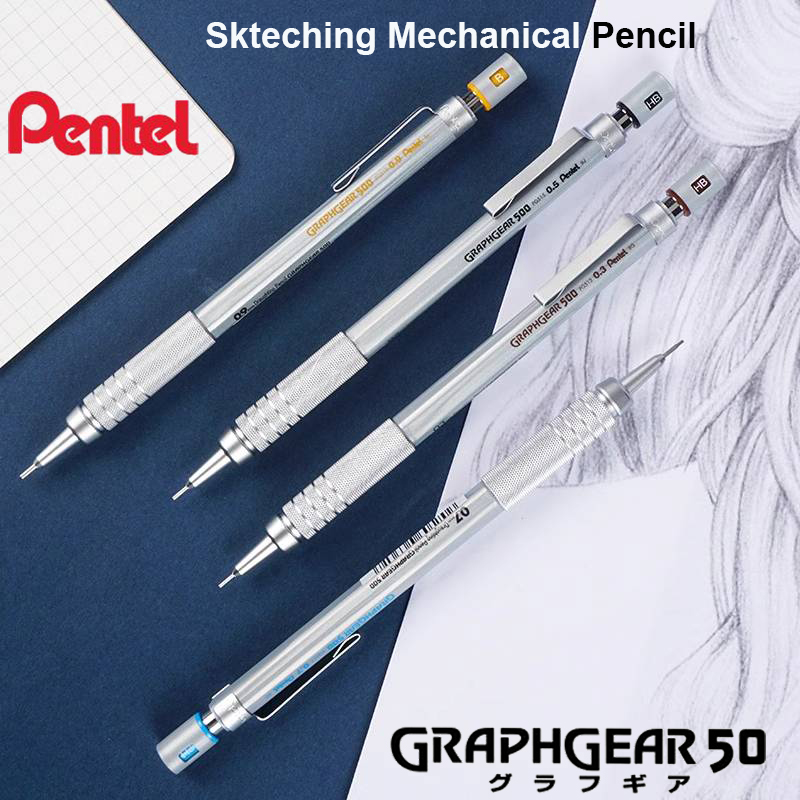 Bút chì bấm Pentel GraphGear 5 - đánh giá và giá Pentel Pen Energel