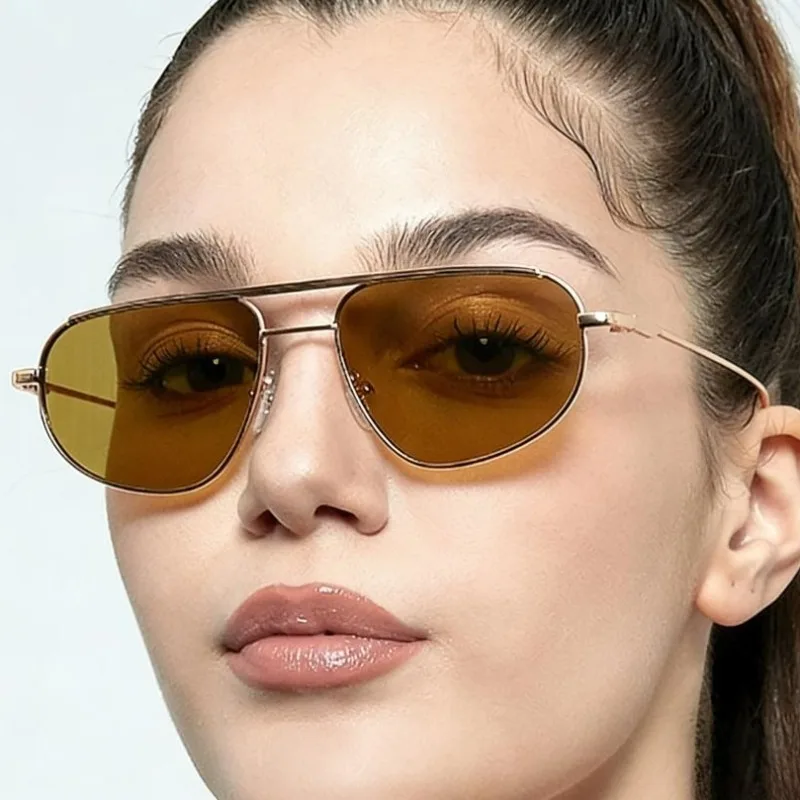 Men Sunglasses Metal Frame Squ - đánh giá và giá Metal Photo Panel