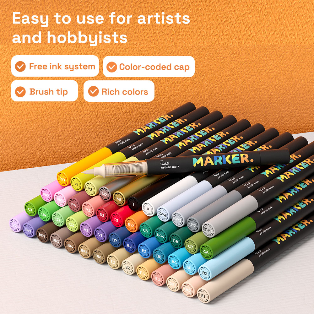 Acrylic Paint Marker Pens Set  - đánh giá và giá Copic Marker Classic
