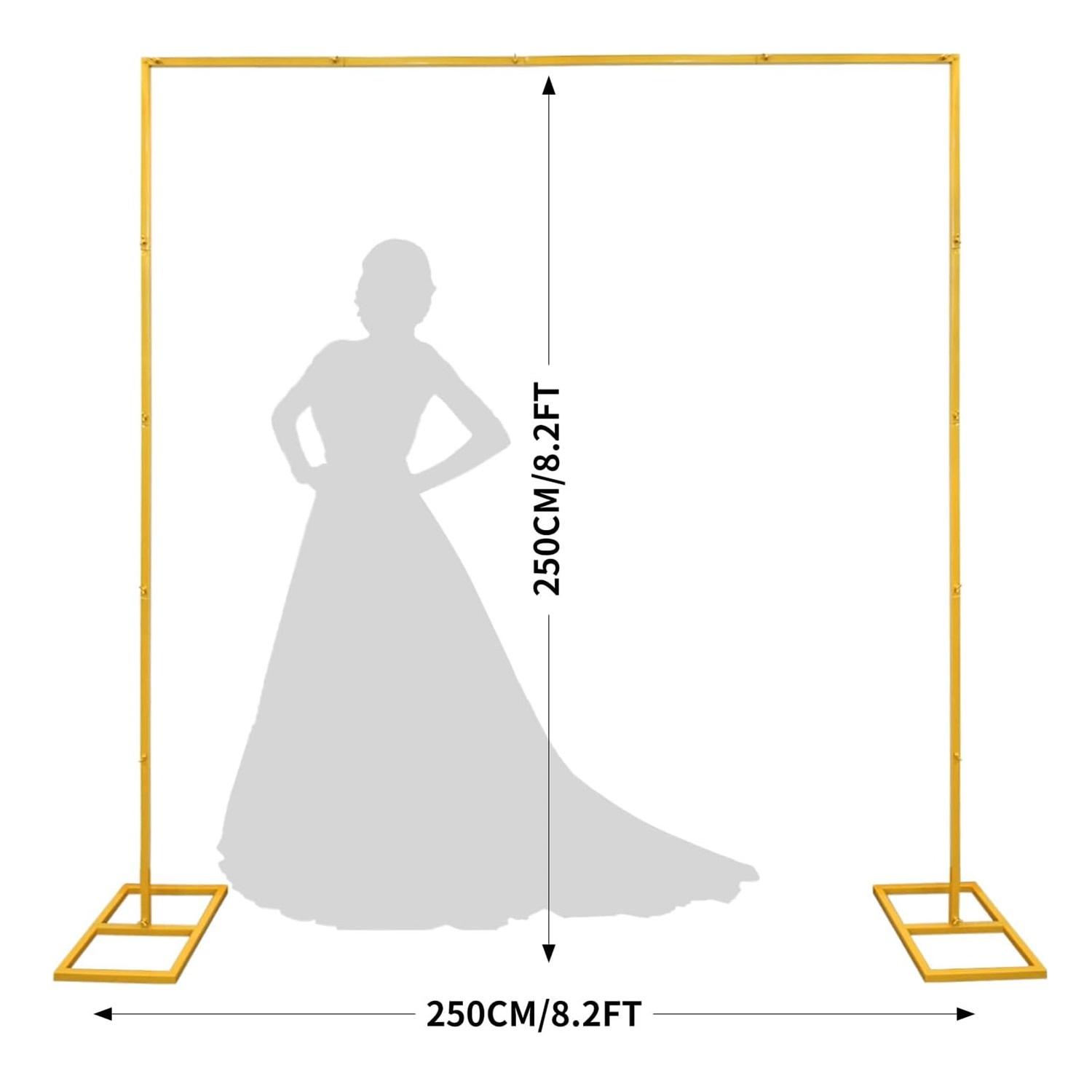 Gold Metal Square Backdrop Sta - đánh giá và giá Metal Photo Panel
